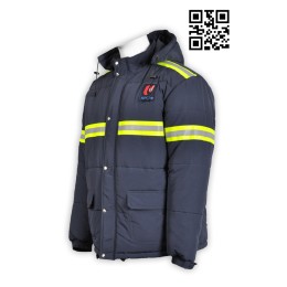 J505  Tailor-made quilted jackets   Custom made down coats  quilted jackets  industry  reflective coat J505  Tailor-made quilted jackets   Custom made down coats  quilted jackets  industry  reflective coat